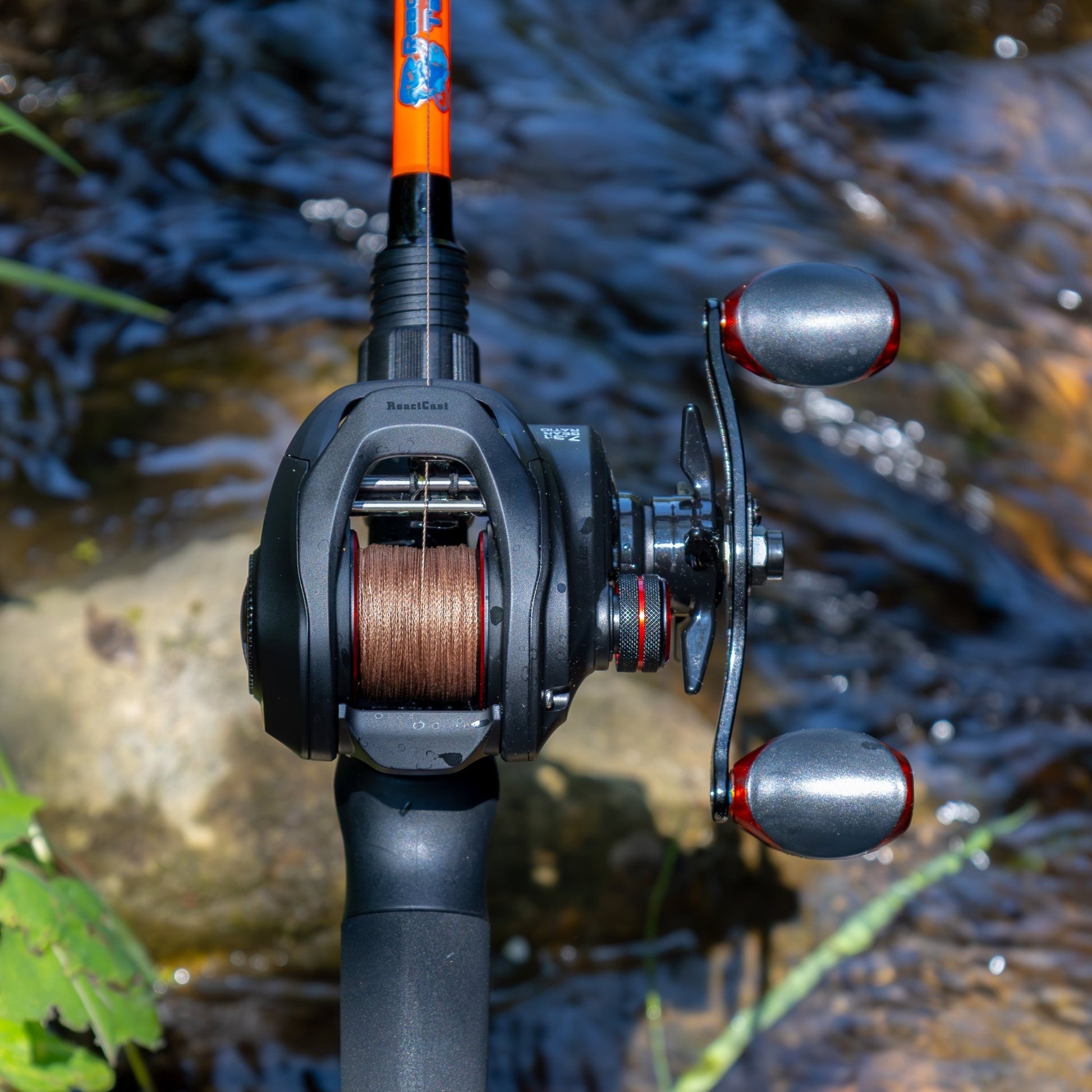 Reaction Tackle Braided Fishing Line - Timber Brown - NEW – 6lb Braided Fishing Line for fishing (8 view)