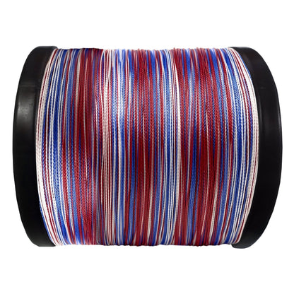 Reaction Tackle Braided Fishing Line - USA Camo – 10lb Braided Fishing Line for fishing (14 view)
