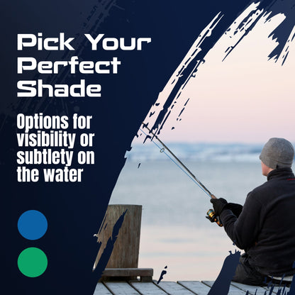 Reaction Tackle BRAIDED IN THE USA Fishing Line - 5X - NEW – X5 BLUE for fishing (3 view)