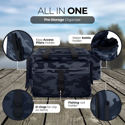 Reaction Tackle Camo Tackle Bag – for fishing (5 view)