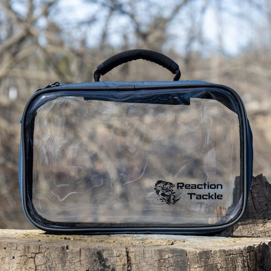 Reaction Tackle Clear Bait Binder and Tackle Storage - New – Clear Binder bags for fishing (2 view)