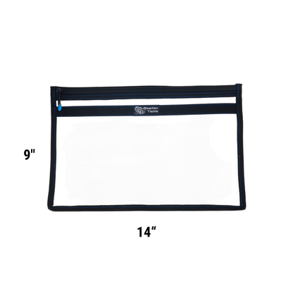 Reaction Tackle Clear Storage Bag Tackle Pak - Water - Resistant Plastic Storage - New – Small - 2pk for fishing (22 view)