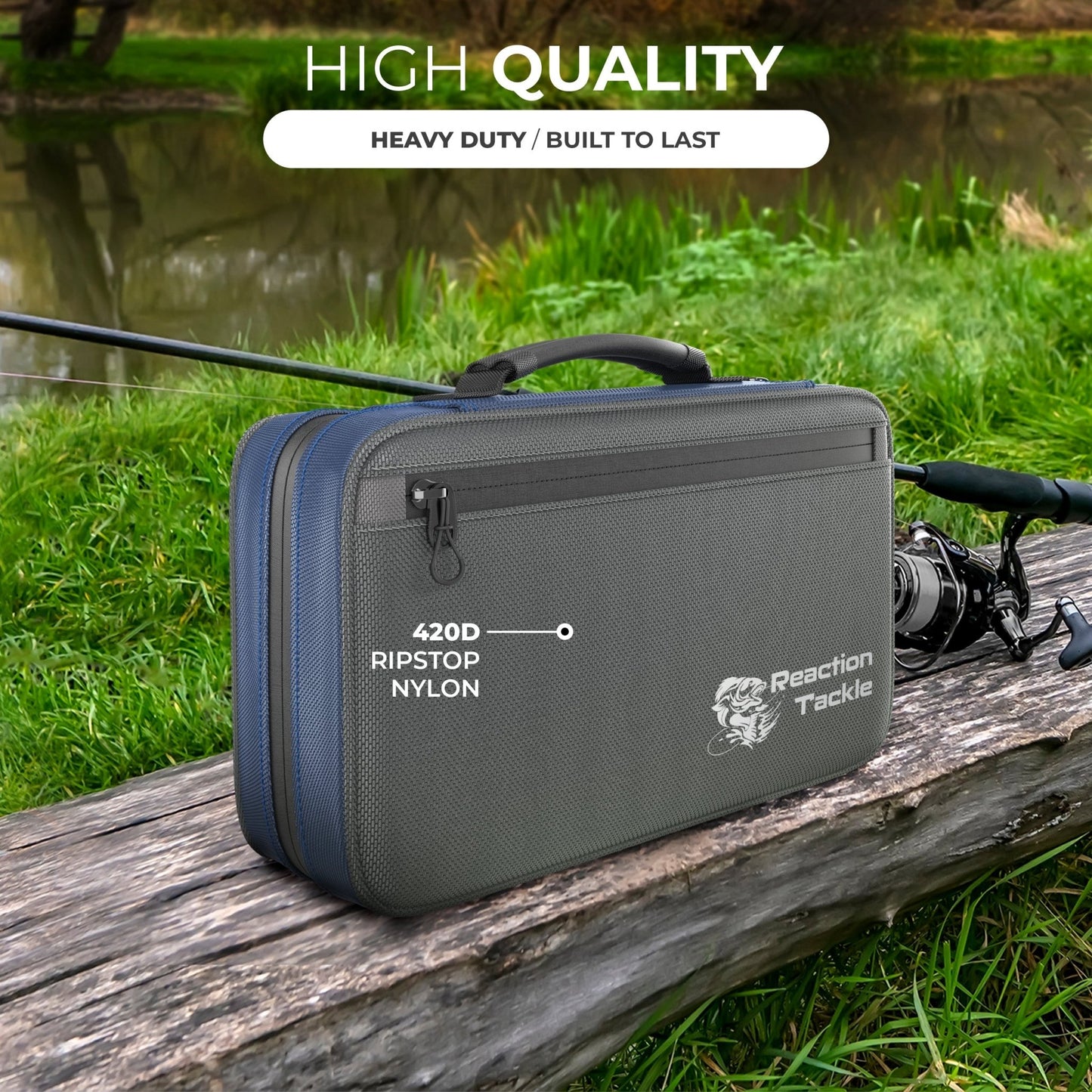 Reaction Tackle Deluxe Bait Binder and Tackle Storage – Deluxe Binder bags for fishing (8 view)