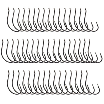 Reaction Tackle Drop Shot Hooks - Pack of 50 – 4 hooks for fishing (1 view)