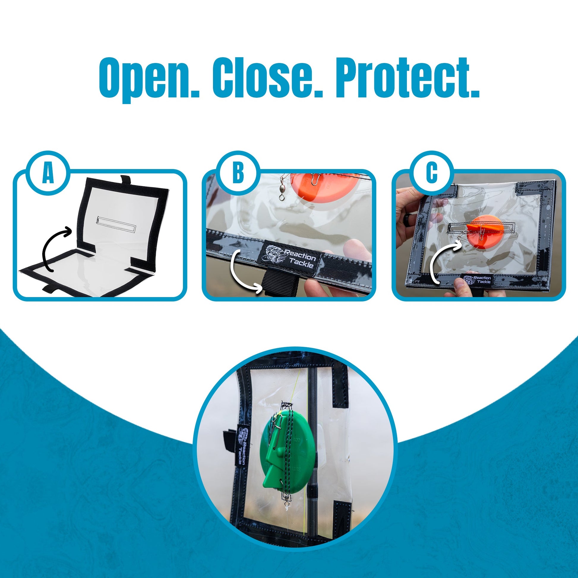 Reaction Tackle Fishing Lure Wraps – 5 PK Dipsy Diver for fishing (16 view)