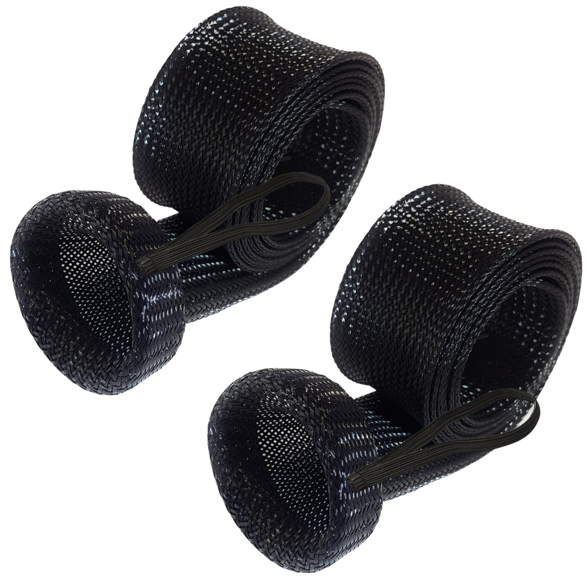Reaction Tackle Fishing Rod Cover / Rod Sleeve / Rod Sock (2 - Pack) – Black Rod Socks for fishing (11 view)