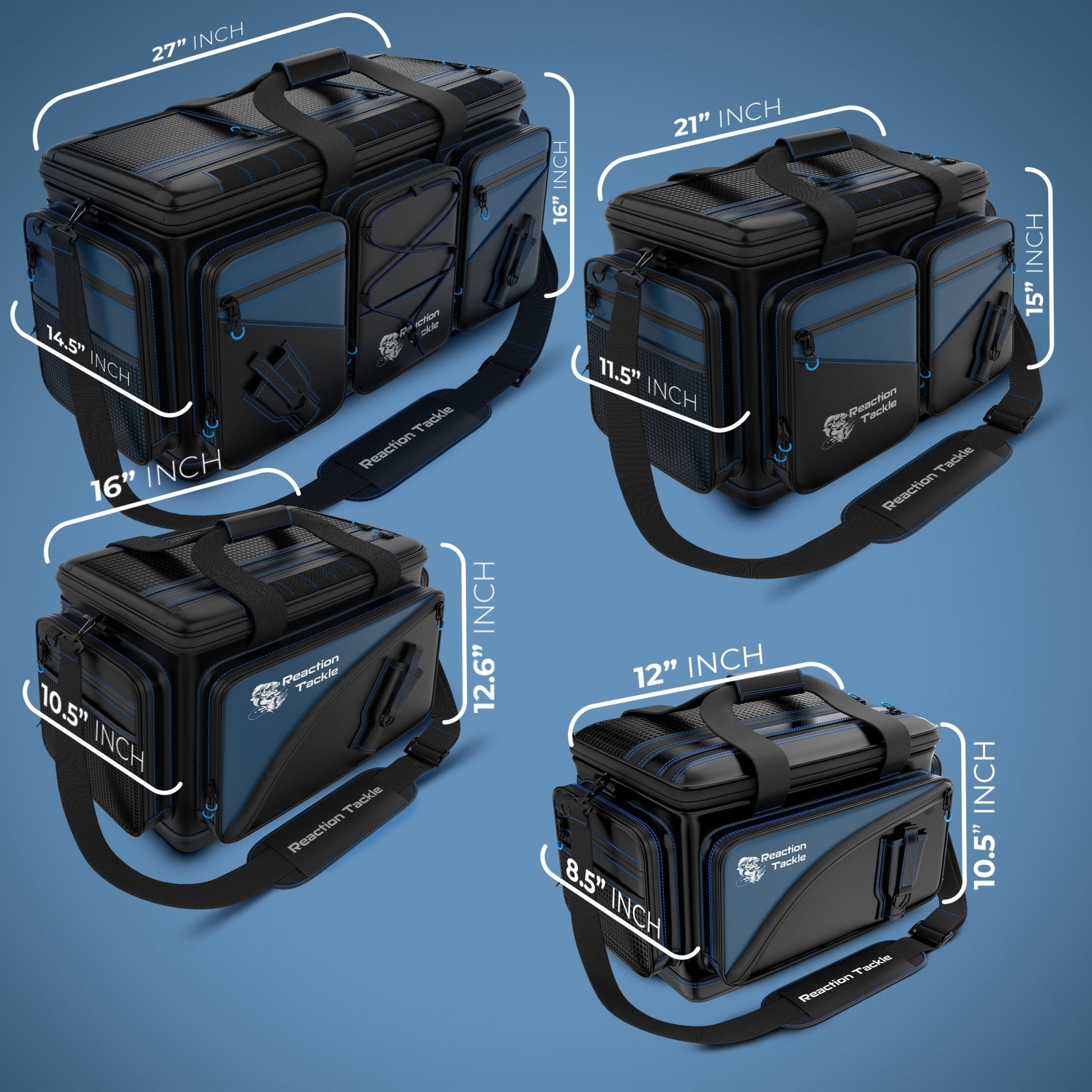 Reaction Tackle Fishing Tackle Bags – Small bags for fishing (3 view)