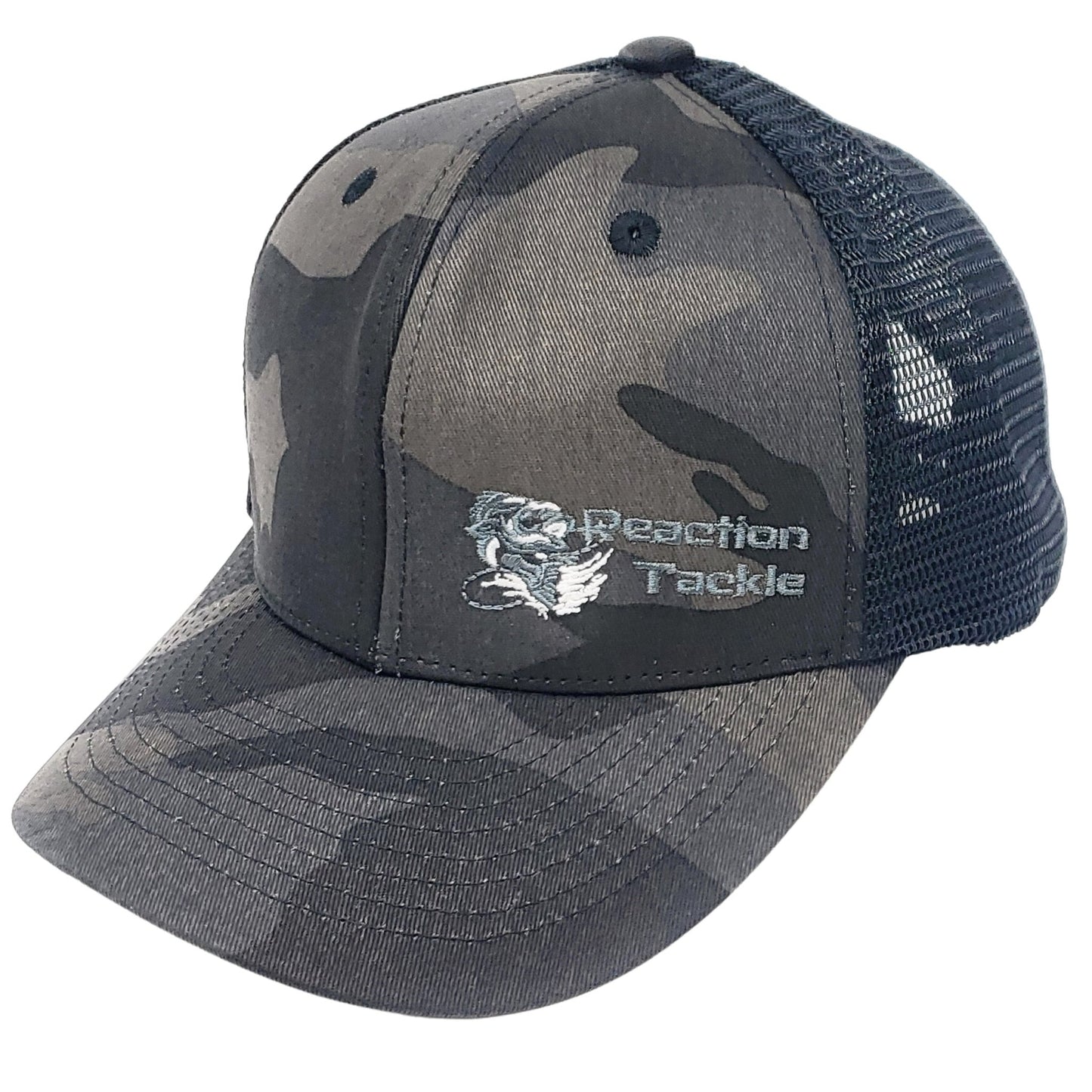 Reaction Tackle Hats – Dark Camo for Apparel (2 view)