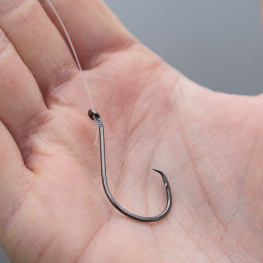Reaction Tackle Heavyweight Catfish Circle Hooks - Offset Octopus Hooks (25 Pack) - New – 1 for fishing (2 view)