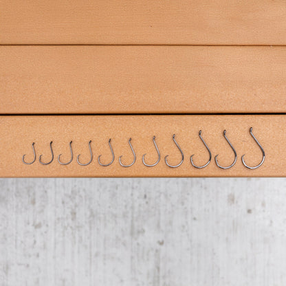 Reaction Tackle Heavyweight Catfish Circle Hooks - Offset Octopus Hooks (25 Pack) - New – 1 for fishing (4 view)