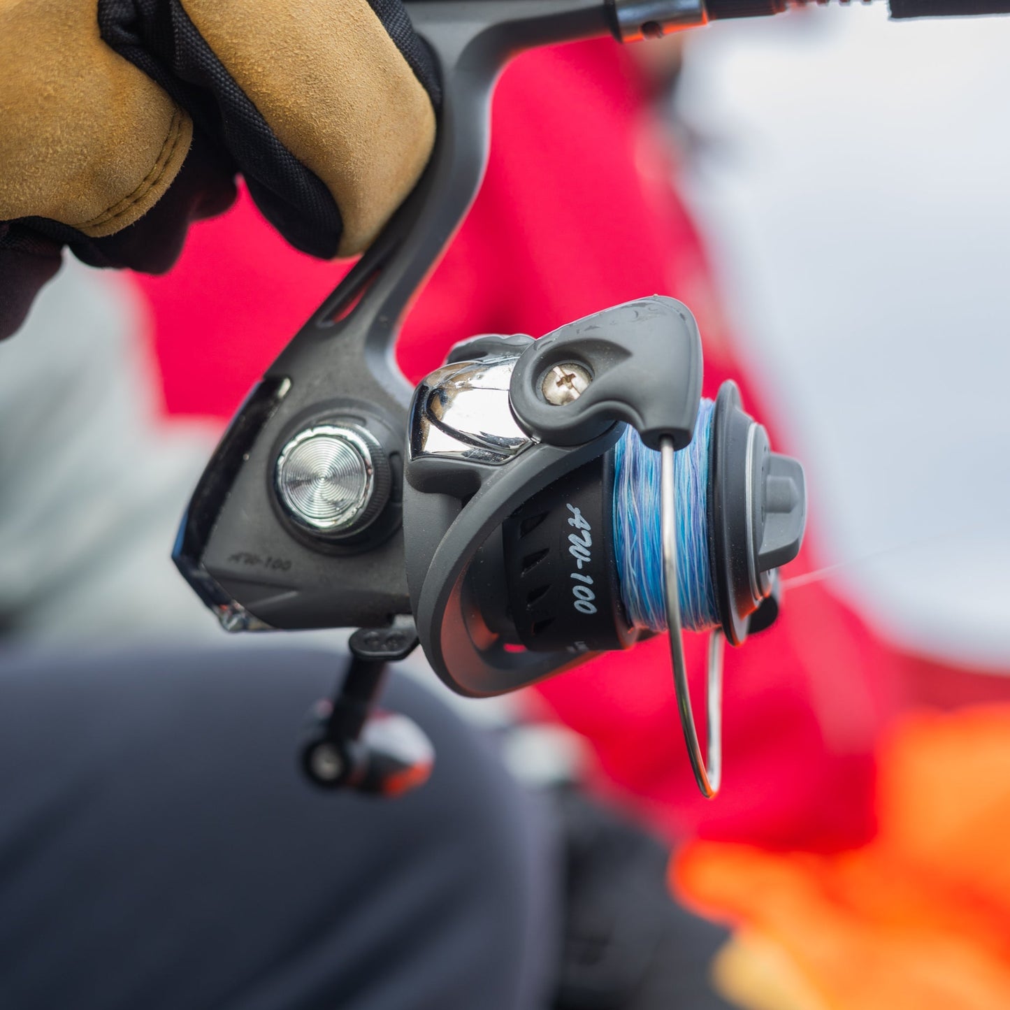 Reaction Tackle Ice Fishing Braided line - 8 Strand – 4lb Braided Fishing Line for fishing (2 view)