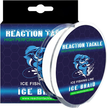 Reaction Tackle Ice Fishing Braided line - 8 Strand – 4lb Braided Fishing Line for fishing (18 view)