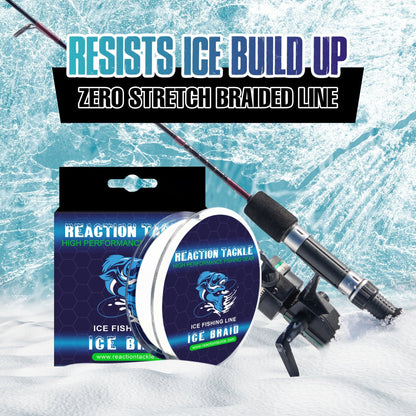 Reaction Tackle Ice Fishing Braided line - 8 Strand – 4lb Braided Fishing Line for fishing (10 view)