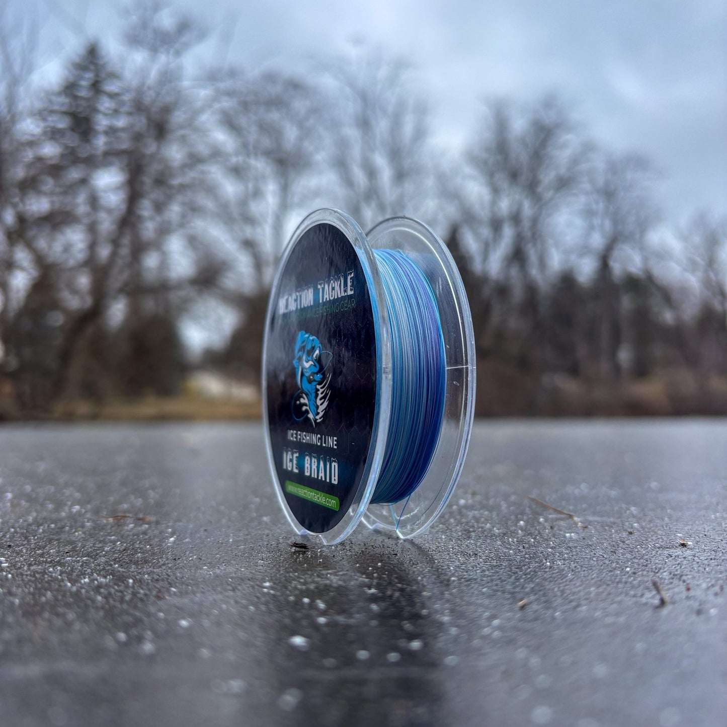 Reaction Tackle Ice Fishing Braided line - 8 Strand – 4lb Braided Fishing Line for fishing (5 view)