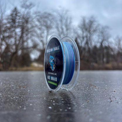 Reaction Tackle Ice Fishing Braided line - 8 Strand – 4lb Braided Fishing Line for fishing (5 view)
