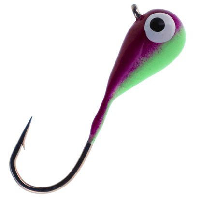 Reaction Tackle Ice Fishing Jigs – 7mm long shank hook for fishing (50 view)