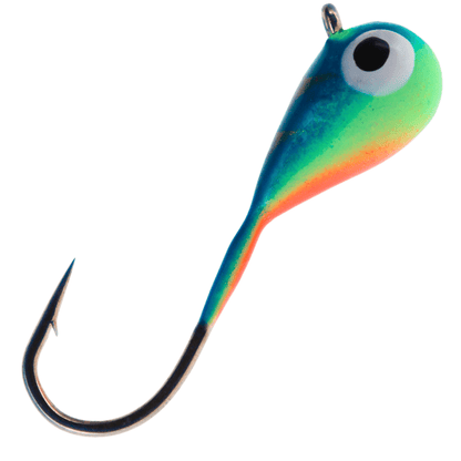 Reaction Tackle Ice Fishing Jigs – 7mm long shank hook for fishing (55 view)