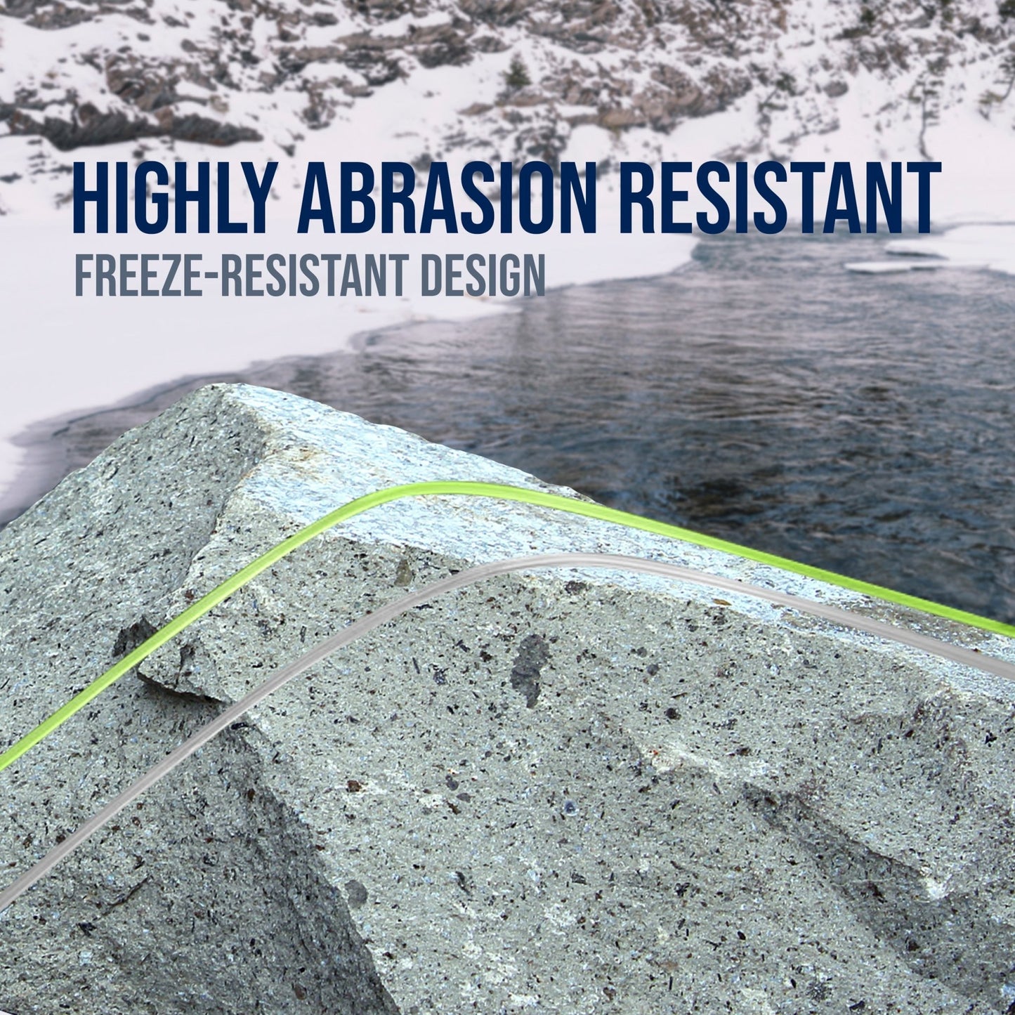 Reaction Tackle ICE Monofilament Fishing Line – 2LB/1000yds for fishing (13 view)