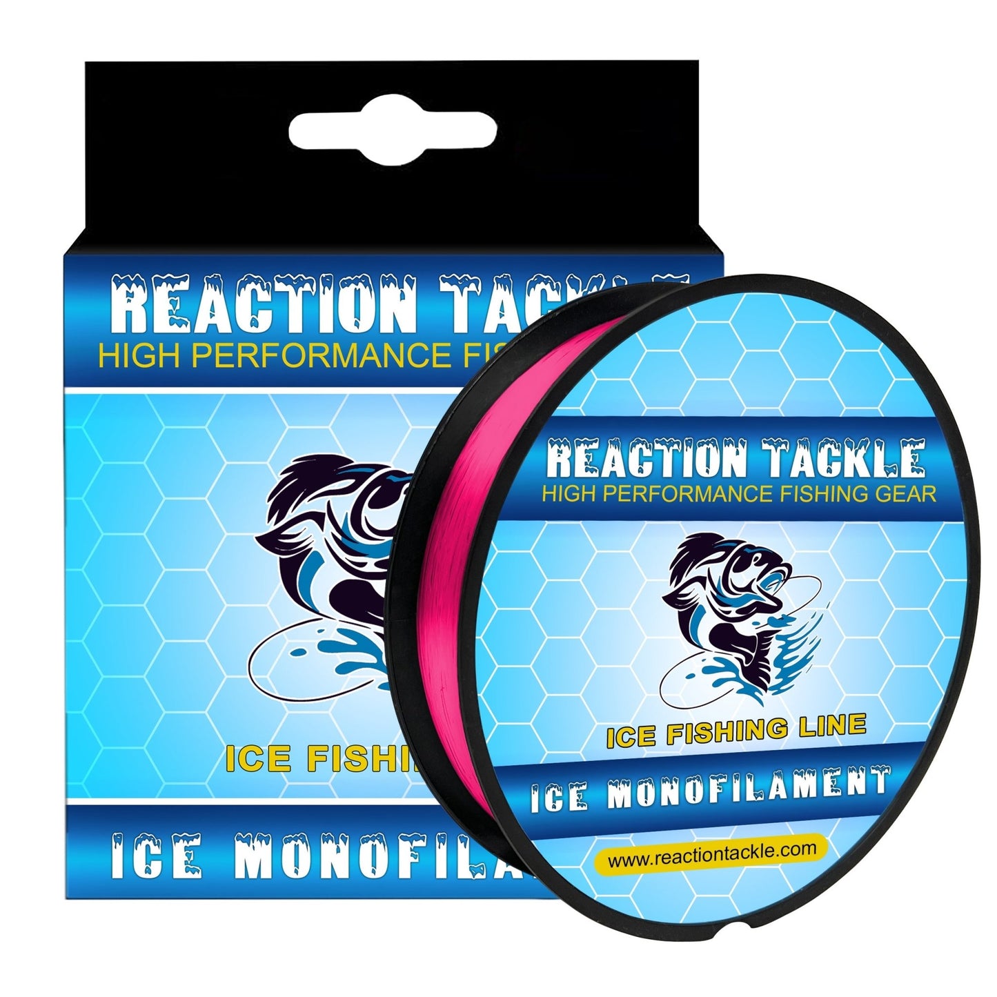 Reaction Tackle ICE Monofilament Fishing Line – 2LB/1000yds for fishing (19 view)