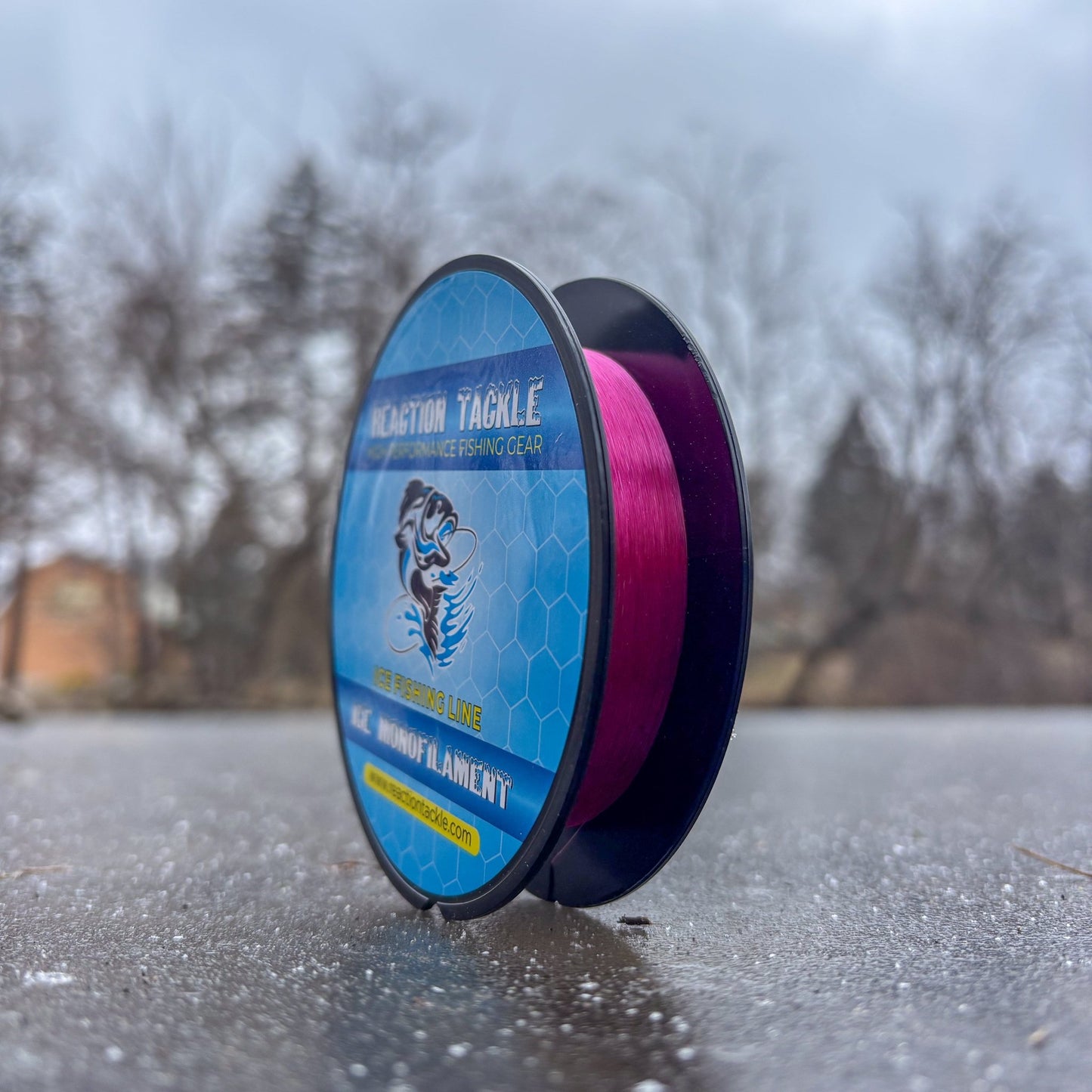 Reaction Tackle ICE Monofilament Fishing Line – 2LB/1000yds for fishing (6 view)