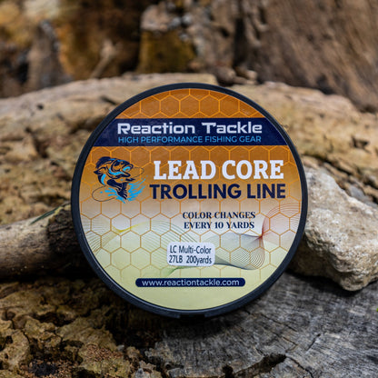 Reaction Tackle Lead Core Metered Trolling Braided Line – 12lb Braided Fishing Line for fishing (8 view)