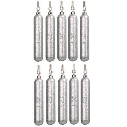 Reaction Tackle Lead Drop Shot Weights - Bulk Packs or Kits – 1 oz (10 - pack) lead drop shot weights for fishing (10 view)