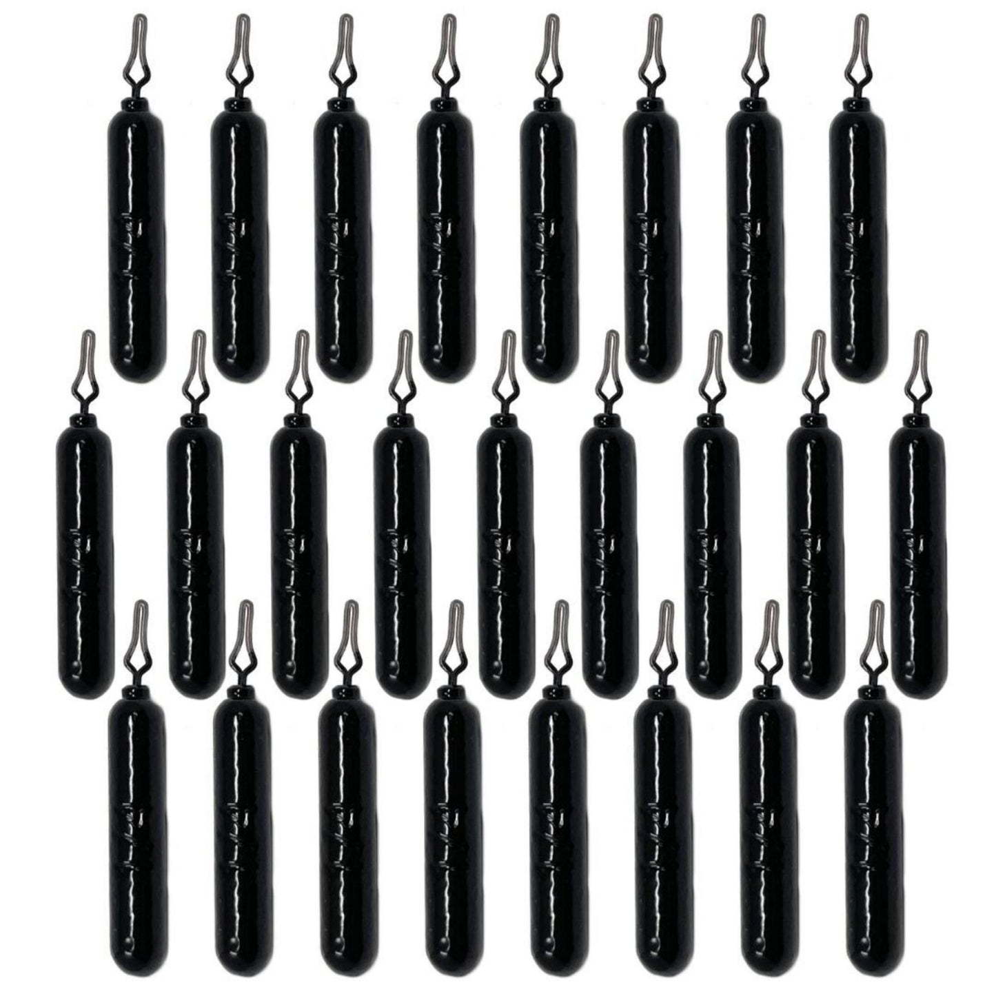 Reaction Tackle Lead Drop Shot Weights - Bulk Packs or Kits – Black 1/4 oz (25 - pack) lead drop shot weights for fishing (18 view)