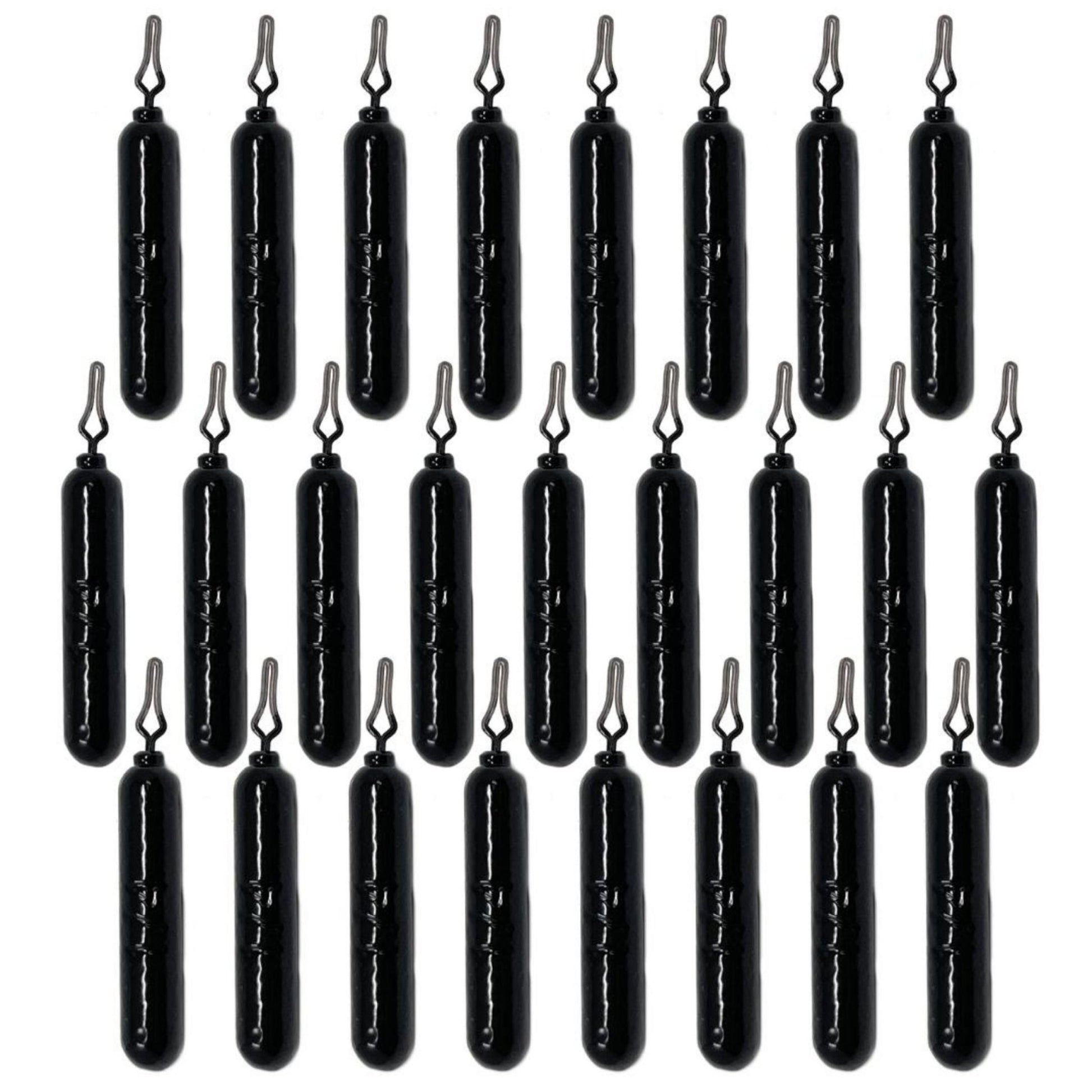 Reaction Tackle Lead Drop Shot Weights - Bulk Packs or Kits – Black 1/4 oz (25 - pack) lead drop shot weights for fishing (18 view)