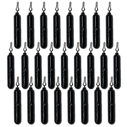 Reaction Tackle Lead Drop Shot Weights - Bulk Packs or Kits – Black 1/4 oz (25 - pack) lead drop shot weights for fishing (18 view)