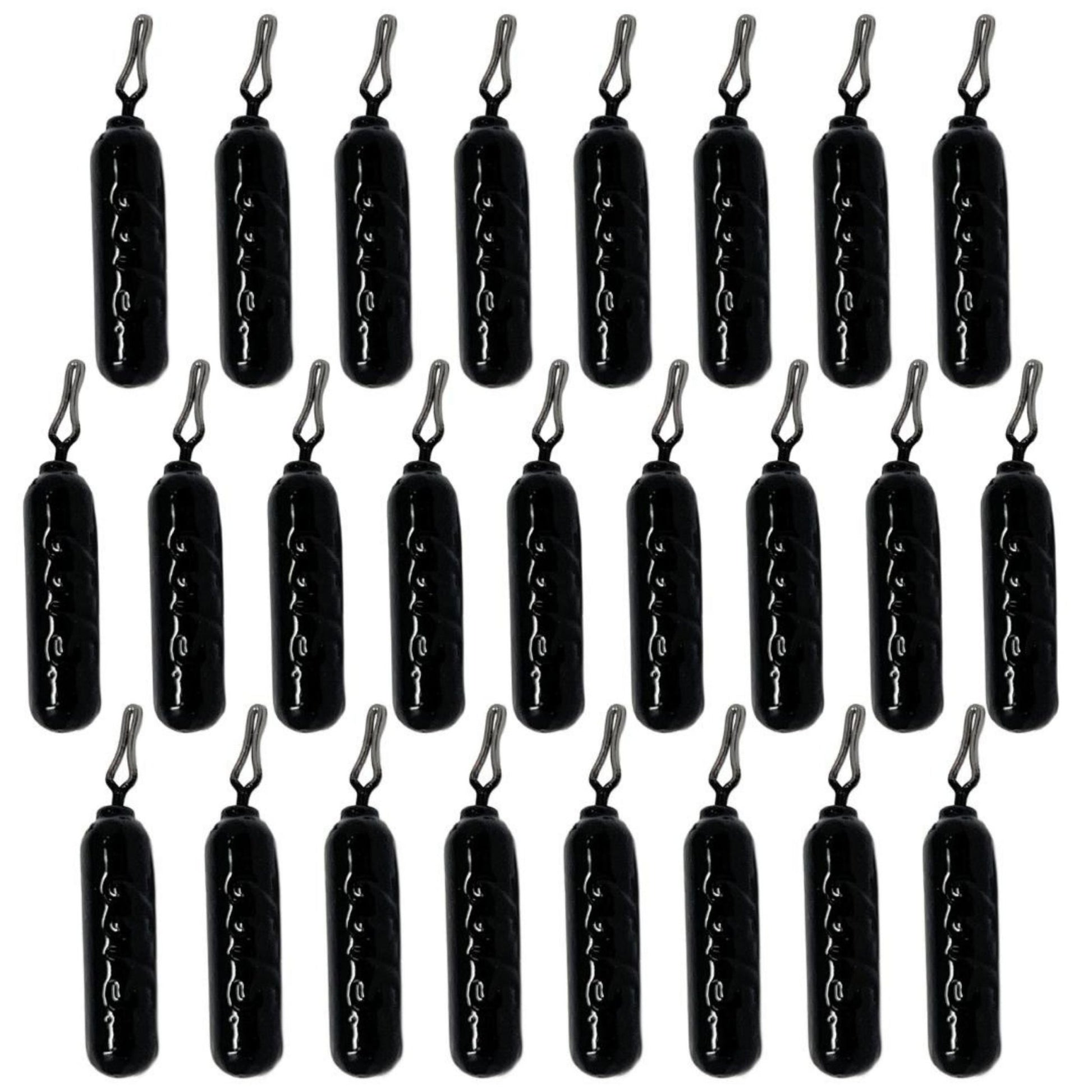 Reaction Tackle Lead Drop Shot Weights - Bulk Packs or Kits – Black 5/32 oz (25 - pack) lead drop shot weights for fishing (16 view)