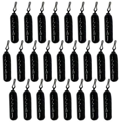 Reaction Tackle Lead Drop Shot Weights - Bulk Packs or Kits – Black 5/32 oz (25 - pack) lead drop shot weights for fishing (16 view)