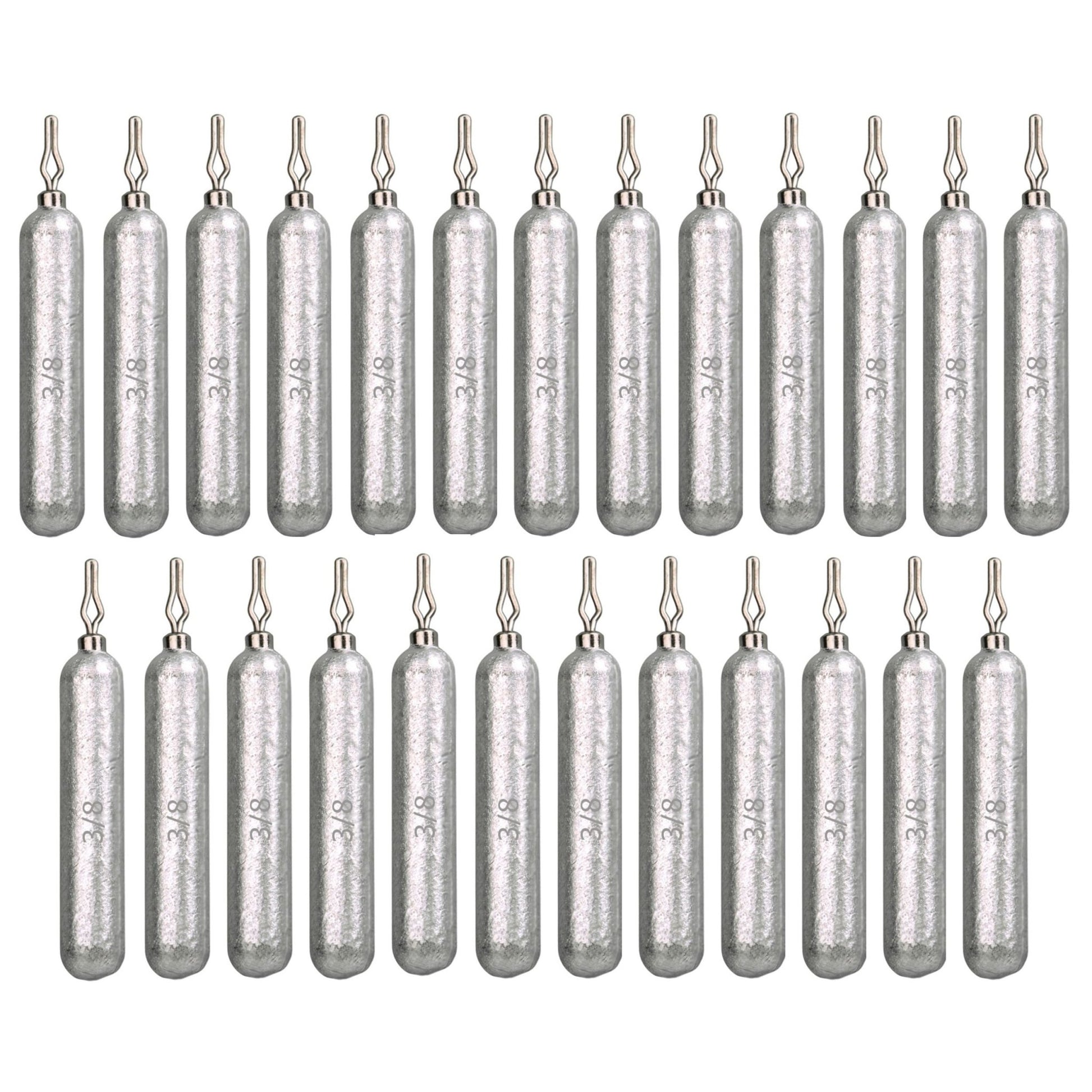 Reaction Tackle Lead Drop Shot Weights - Bulk Packs or Kits – 3/8 oz (25 - pack) lead drop shot weights for fishing (7 view)