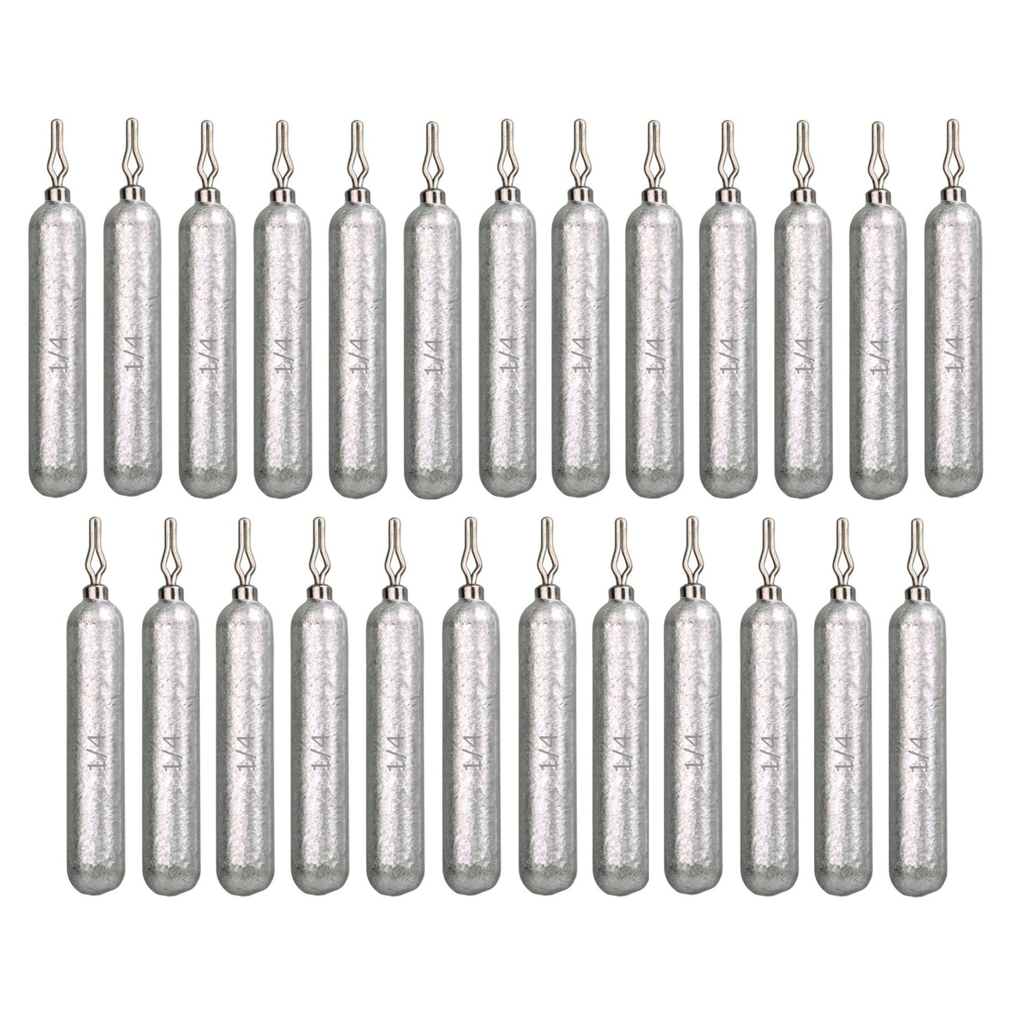 Reaction Tackle Lead Drop Shot Weights - Bulk Packs or Kits – 1/4 oz (25 - pack) lead drop shot weights for fishing (6 view)