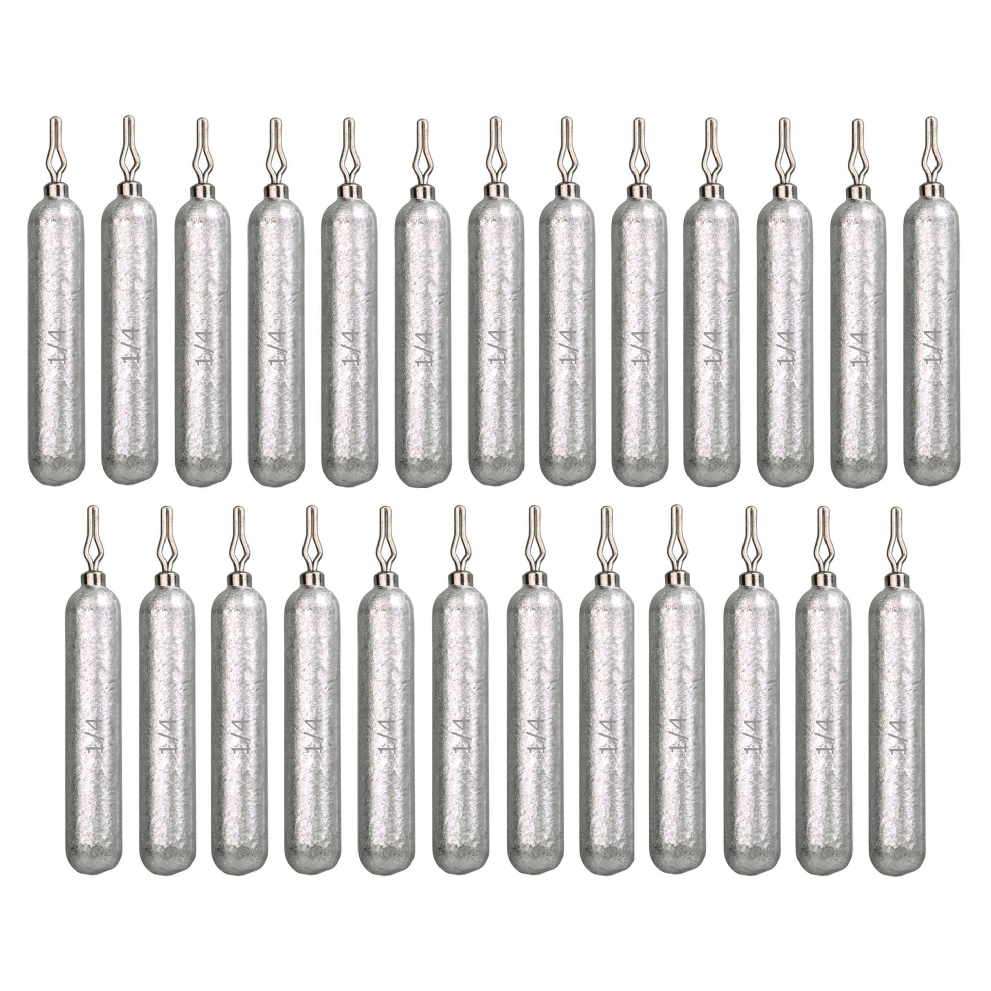 Reaction Tackle Lead Drop Shot Weights - Bulk Packs or Kits – 1/4 oz (25 - pack) lead drop shot weights for fishing (6 view)