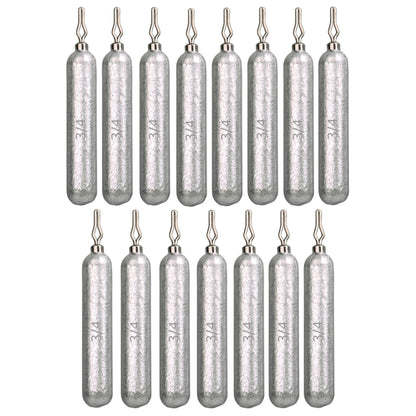 Reaction Tackle Lead Drop Shot Weights - Bulk Packs or Kits – 3/4 oz (15 - pack) lead drop shot weights for fishing (9 view)