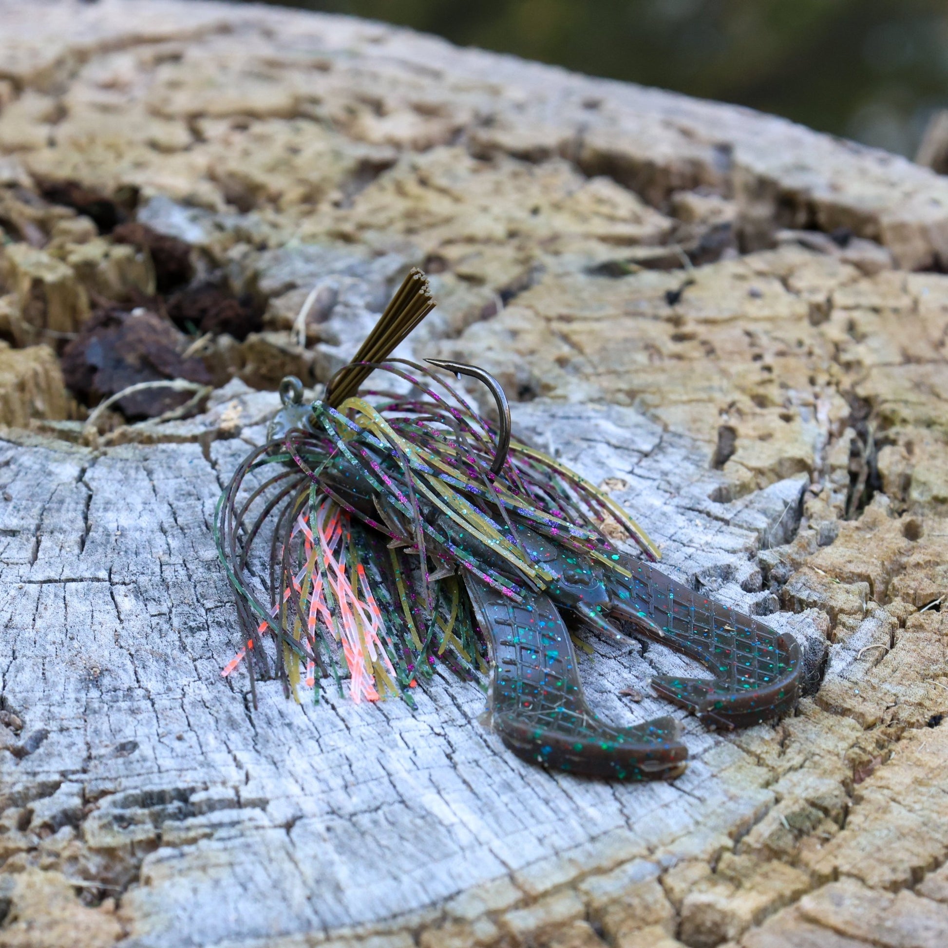 Reaction Tackle Lead Flipping Jigs - 3 - PACK - New – Tennessee Shad for fishing (8 view)