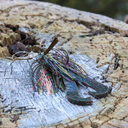 Reaction Tackle Lead Flipping Jigs - 3 - PACK - New – Tennessee Shad for fishing (8 view)