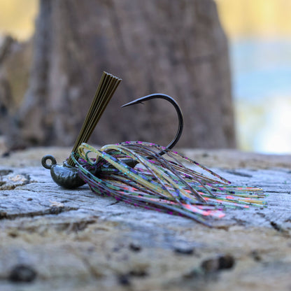 Reaction Tackle Lead Flipping Jigs - 3 - PACK - New – Tennessee Shad for fishing (3 view)