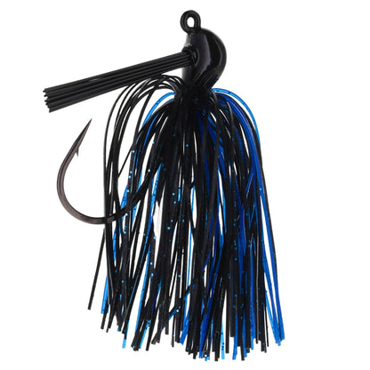 Reaction Tackle Lead Flipping Jigs - 3 - PACK - New – Black/Blue for fishing (13 view)