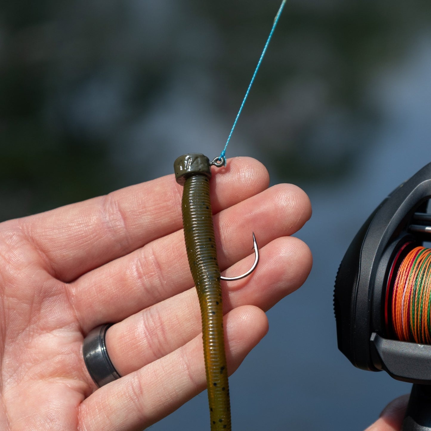 Reaction Tackle Lead Ned Rig - Shroom Jigs (25 - Pack) – Black fishing - jigs for fishing (6 view)