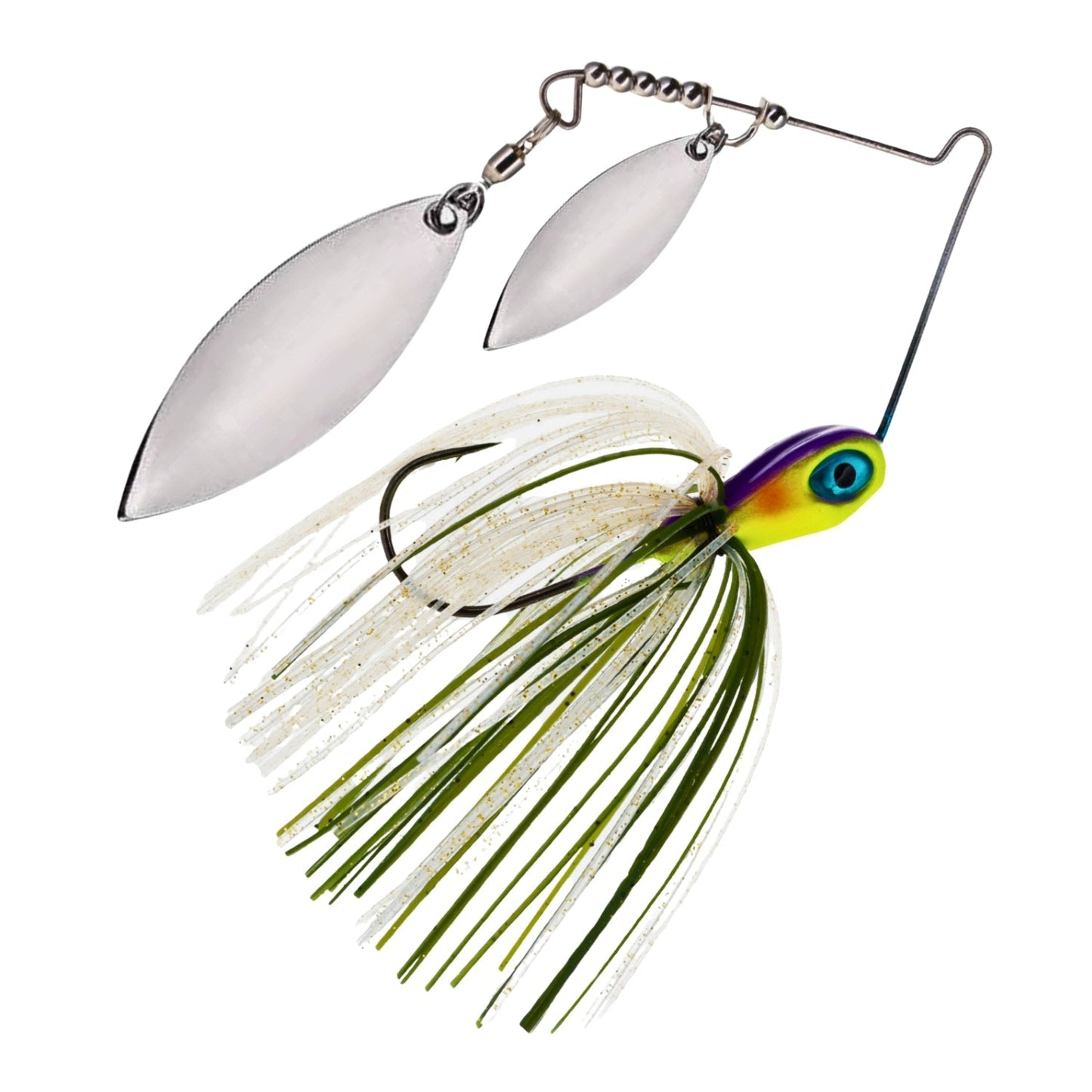 Reaction Tackle Lead Spinnerbait Jigs – 3 - Pack, Double Willow Blade - New – Sunrise for fishing (17 view)