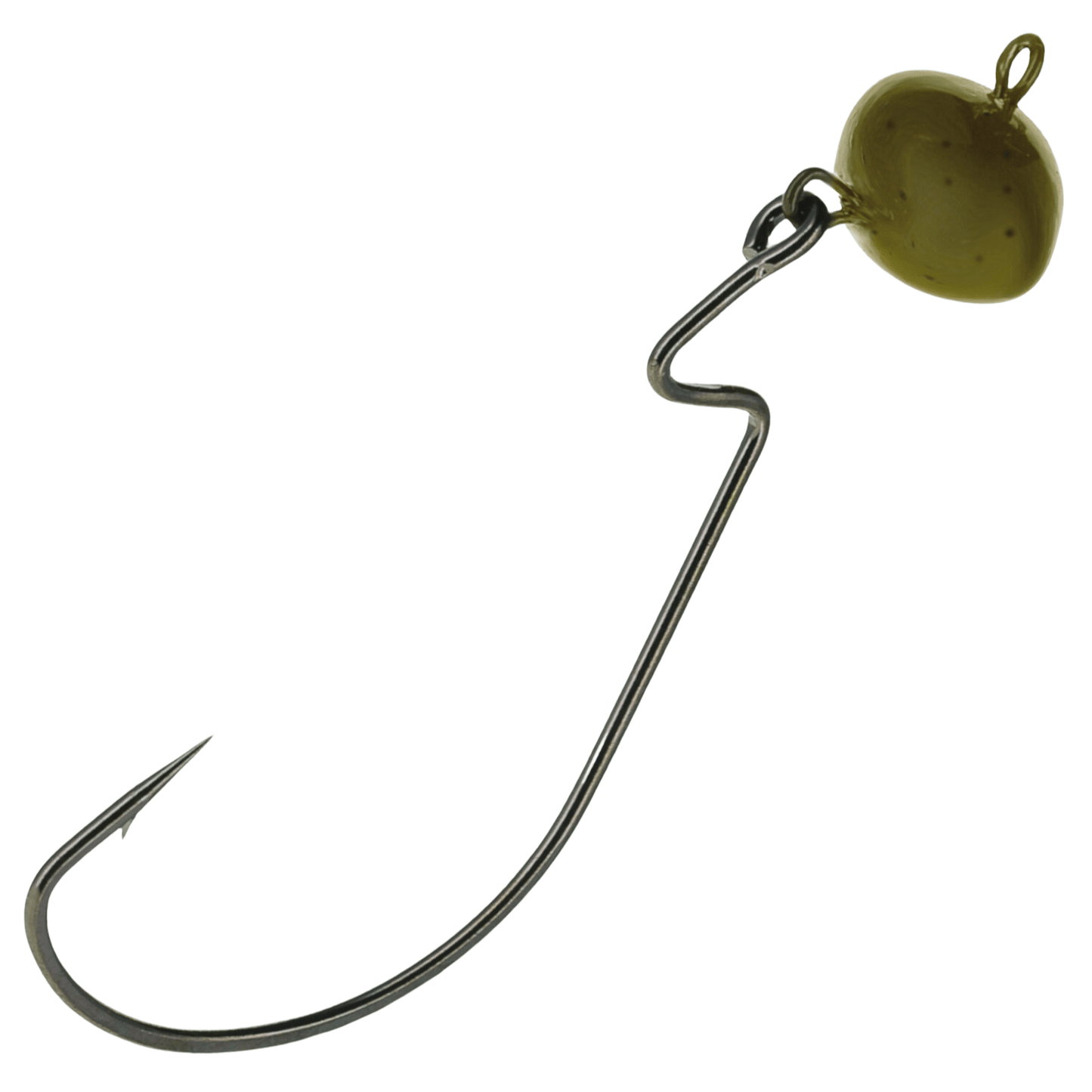 Reaction Tackle Lead Swing Football Jigs - 5 - PACK - New – 1/4 oz - 3/0 Hook for fishing (16 view)