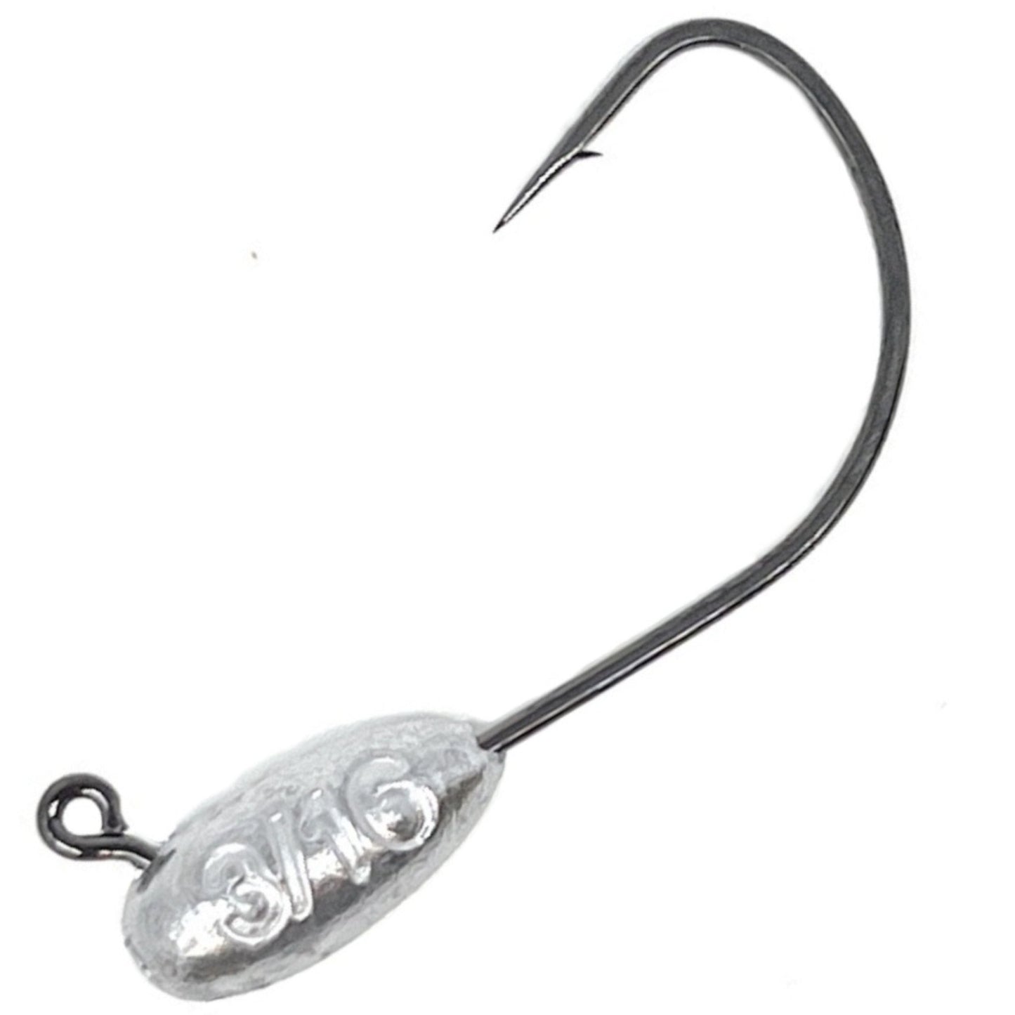 Reaction Tackle Lead Tube Jig Heads - 10 - Pack – 3/16 oz for fishing (6 view)