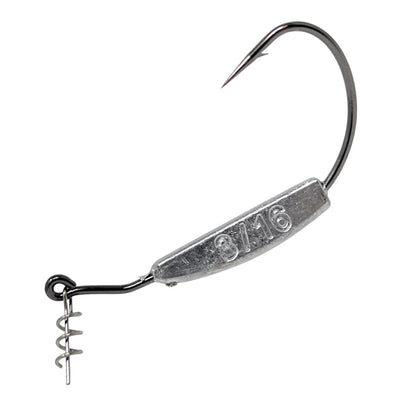 Reaction Tackle Lead Weighted Swimbait Hooks (10 - PACK) – 3/16oz - 4/0 hook fishing - hooks for fishing (24 view)