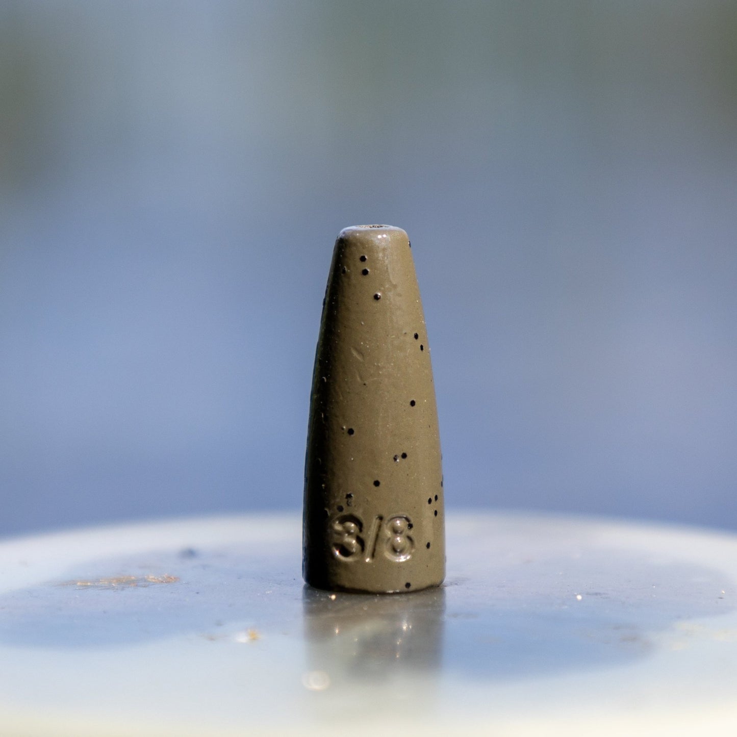 Reaction Tackle Lead Worm Weights (25 pack) – Green Pumpkin Sinkers & Weights for fishing (4 view)