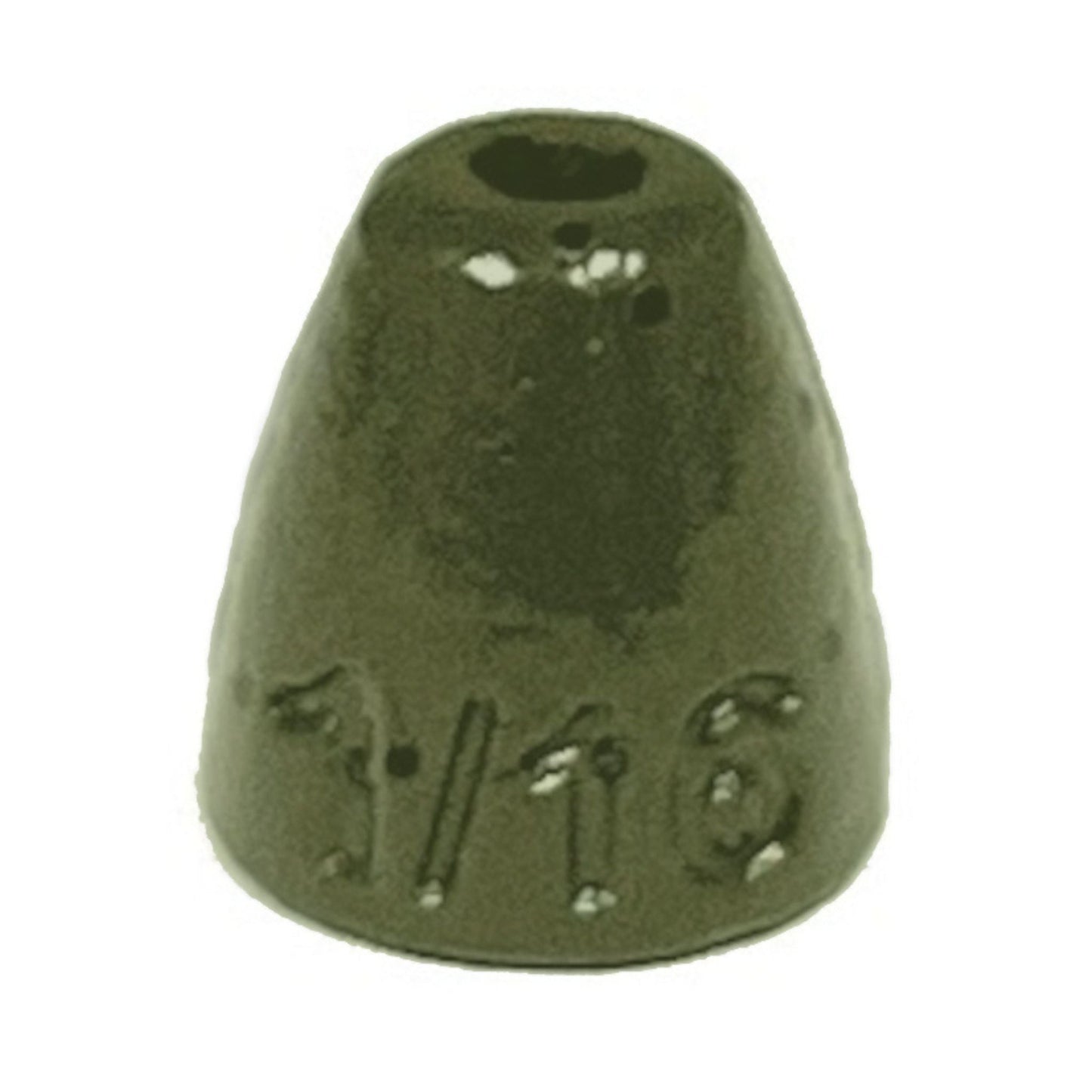 Reaction Tackle Lead Worm Weights (25 pack) – Green Pumpkin Sinkers & Weights for fishing (26 view)