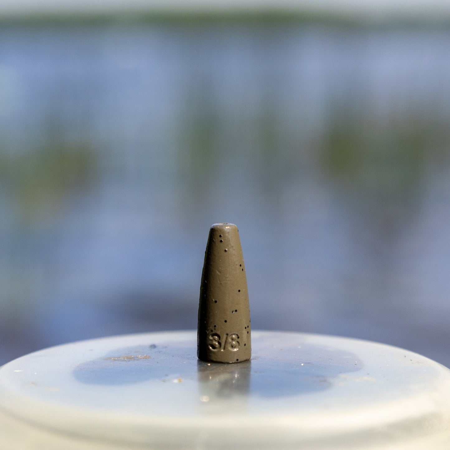 Reaction Tackle Lead Worm Weights (25 pack) – Green Pumpkin Sinkers & Weights for fishing (6 view)