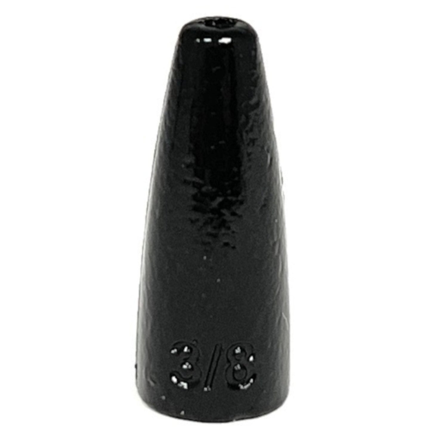 Reaction Tackle Lead Worm Weights (25 pack) – Black Sinkers & Weights for fishing (31 view)