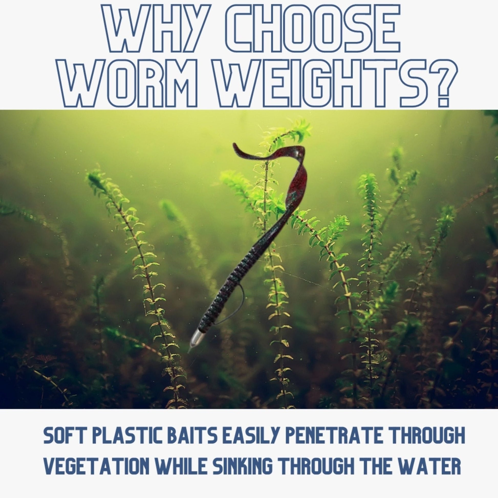 Reaction Tackle Lead Worm Weights (25 pack) – Green Pumpkin Sinkers & Weights for fishing (10 view)