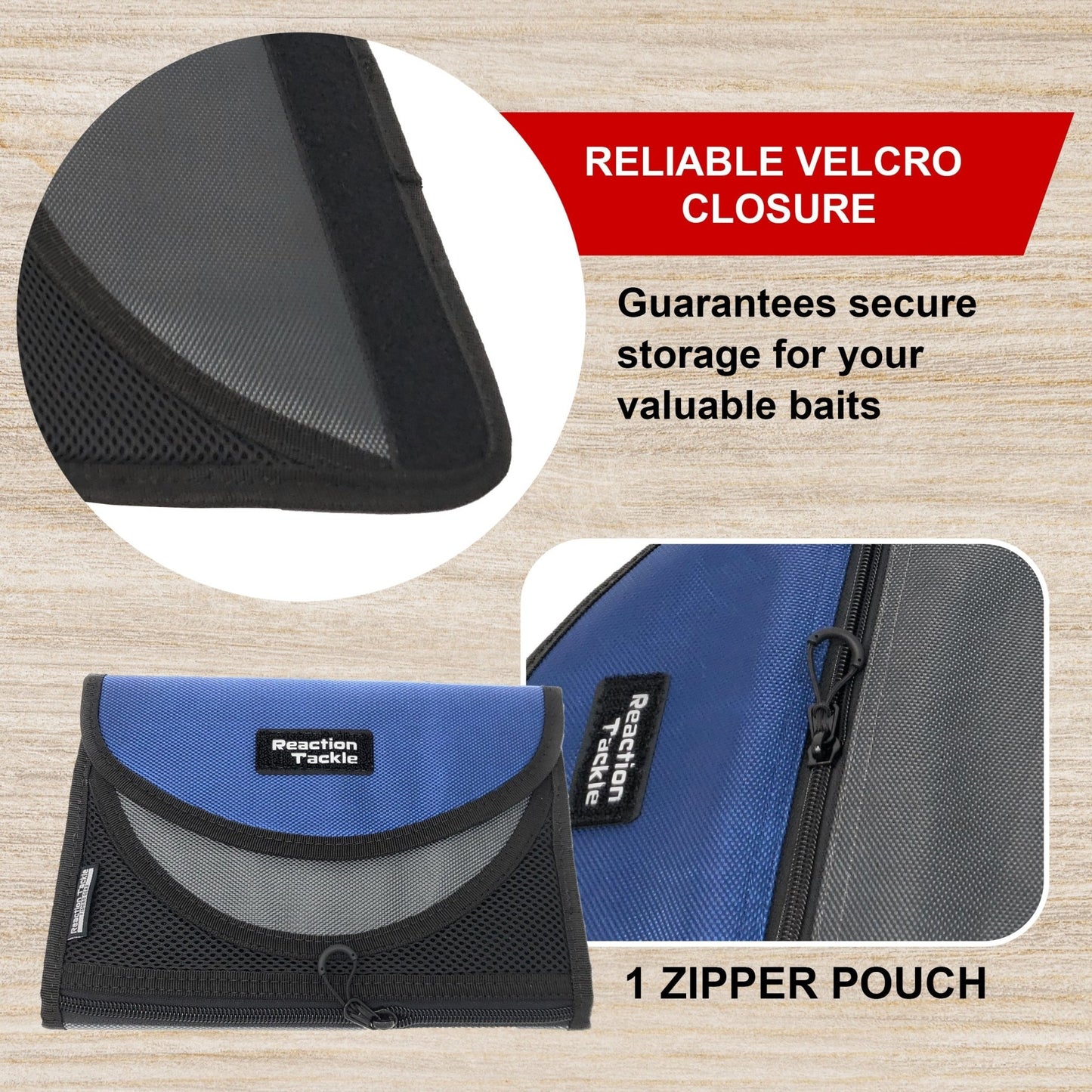 Reaction Tackle Medium Bait Binder – Medium Binder bags for fishing (5 view)